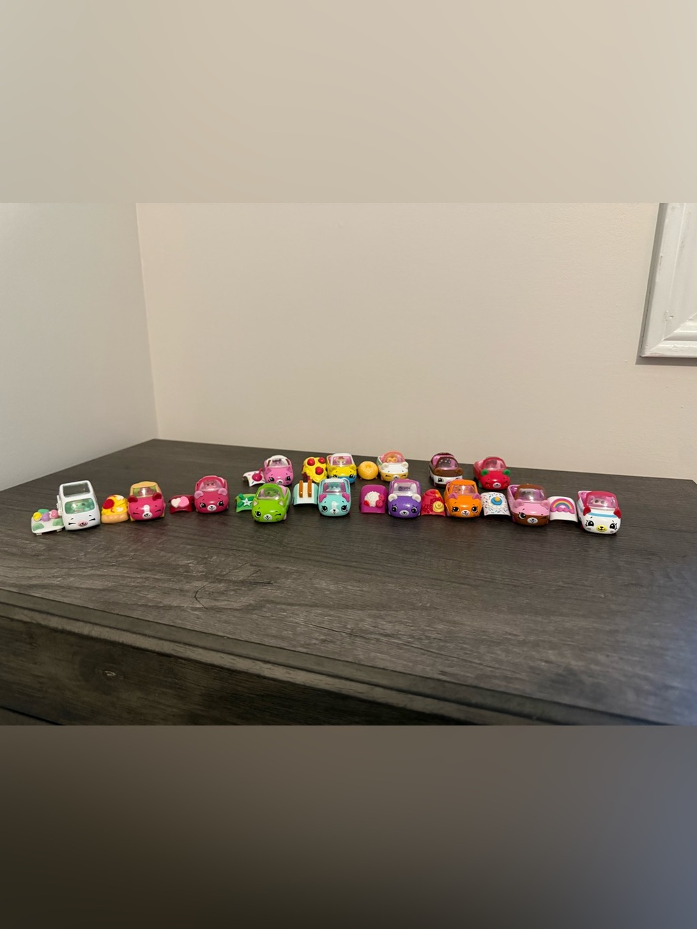 🚗 Shopkins Cutie Cars Lot of 14 WITH Tiny Mini Drivers! ✨